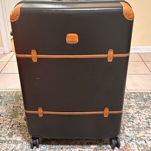 Bric's Black and Tan Travel Bag